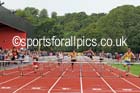 Mens and Boys hurdles at the Northern Inter-Counties under-17s and 15s at Witton Park, Blackburn. Photo: David T. Hewitson/Sports for All Pics